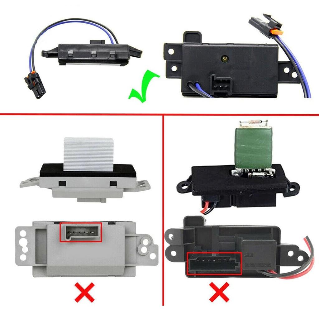 Front Heater Blower Motor Resistor 4P1516 For Chevy Trailblazer Envoy 2002-2009