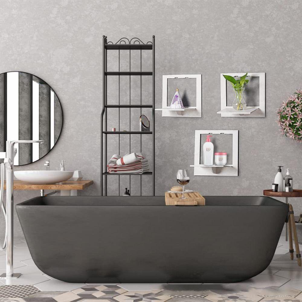 PVC board Wall shelving rotundity/square/hexagon Wall display Wall decoration shelf  bedroom