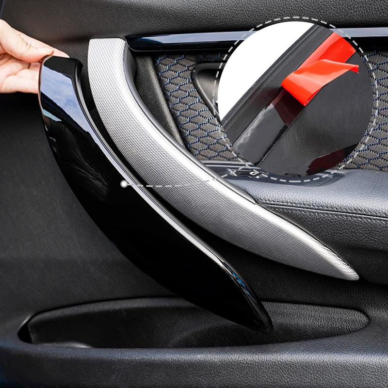 LHD RHD внутренняя дверная ручка, внешняя крышка, накладка для BMW 3 4 серии F30 F31 F32 F33 F34 F36 F80 F82 F83