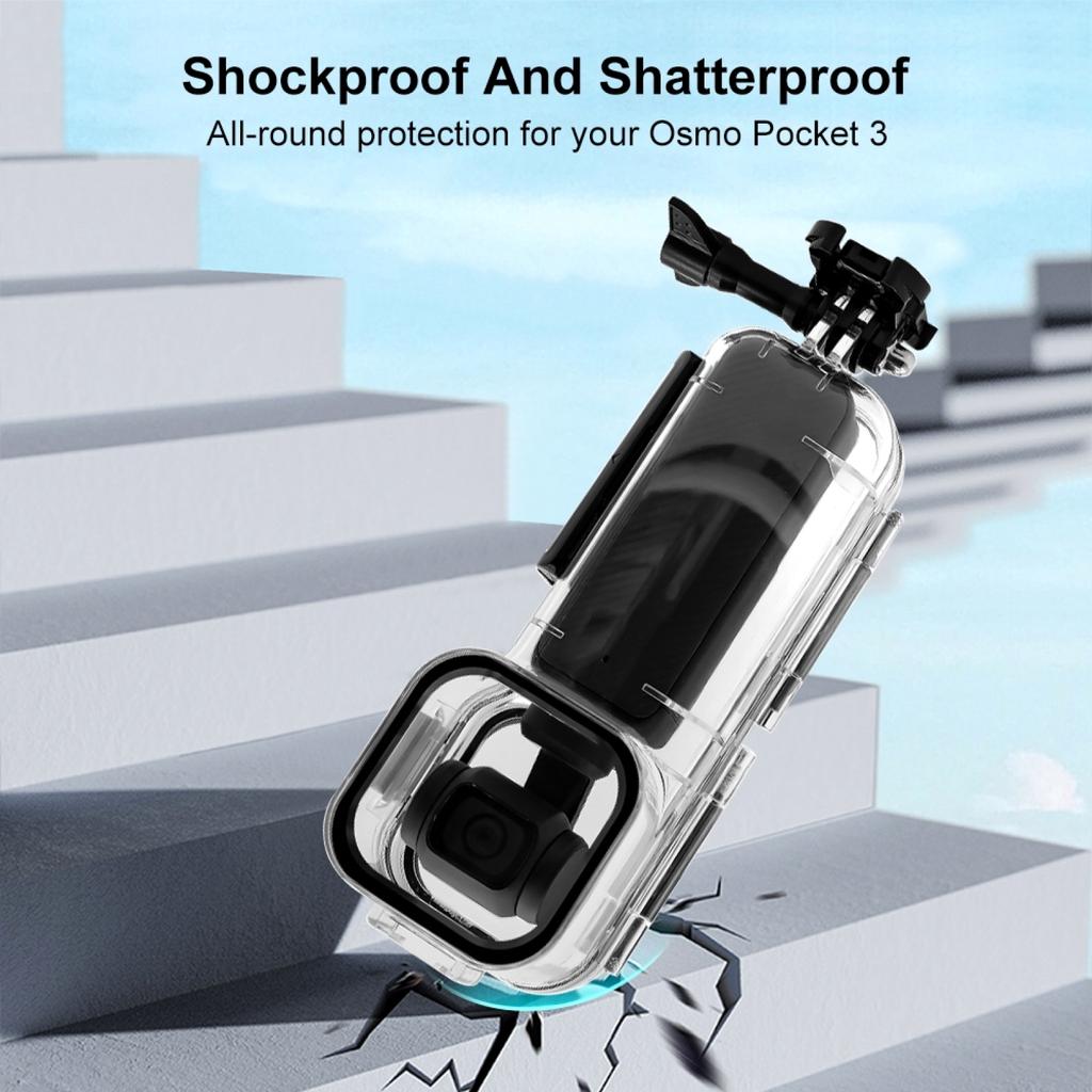 Чехол для спортивной камеры для дайвинга, водонепроницаемый чехол, защитный чехол для подводной съемки, 45 м, чехол для дайвинга, фотография