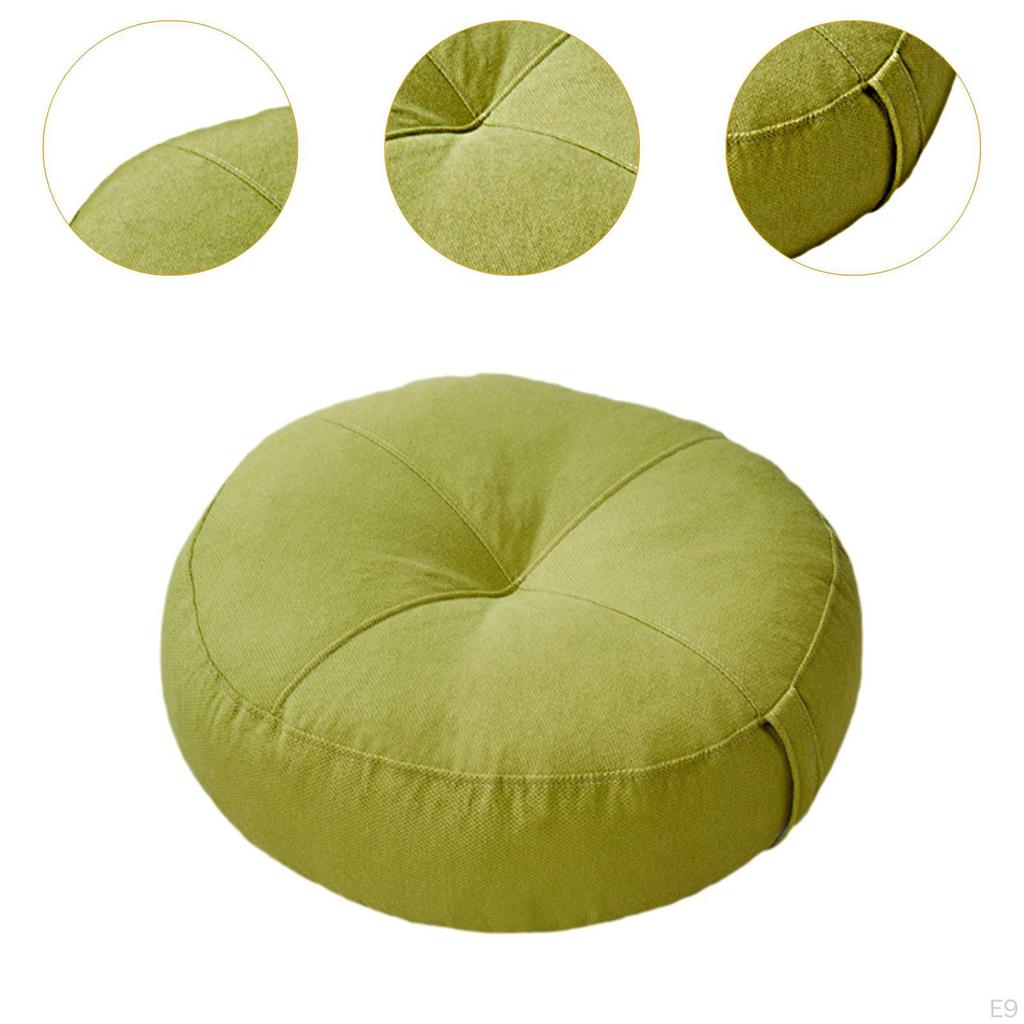 Round Cushion, Decorative And Soft, Meditation Cushion for Home, Sofa, Chair, Bed, Car, Indoor,