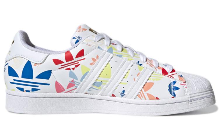 adidas Superstar 'Allover Trefoil - Белый Мульти' H00183