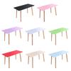 4/6/8FT Stretch Table Cover Elastic Edge Design Wrinkle-Resistant Seamless Fit Easy Installation Folding Table Cover