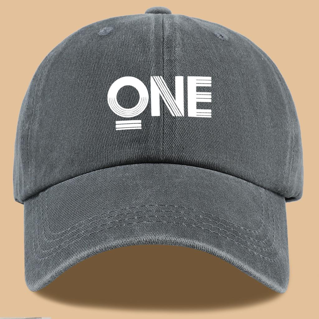 Printed Baseball Cap Fashionable Street Style Peaked Cap Unisex Adjustable Sun Hat