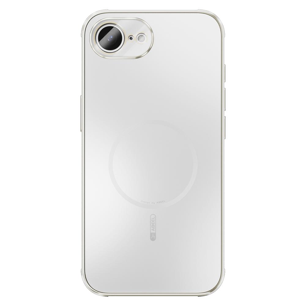 ABEEL For iPhone 16e Magnetic Case TPU PC Cooling Matte Phone Back Cover with Lens Film