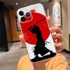 Чехол для телефона Для iphone 17 Pro Max Air 16 15 14 13 Pro Max 15 16 Pro 15Plus Япония Самурай Ниндзя
