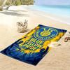 Lok Leipzig Pride Print Beach Towel, Large Soft Quick Dry Towel for Beach Camping Swimming