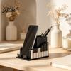 Durable Desktop Pen Container Piano Shape Holder, Creative Music Themed Organizer, with Phone Small Storage for Pens Holder Design, Stationery