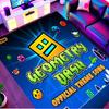 Коврик с принтом Geometry Dash, Моющийся напольный ковер, Для прихожей, Общежития, Прачечной, Офиса, кабинета, Домашний декор, Подарок на день рождения, Рождество