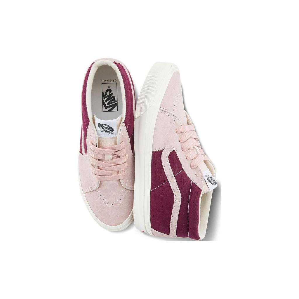 Vans OG Sk8-Mid LX Tri-Tone - Rose Smoke Unisex Sneakers Pink VN0A4BVCBQL
