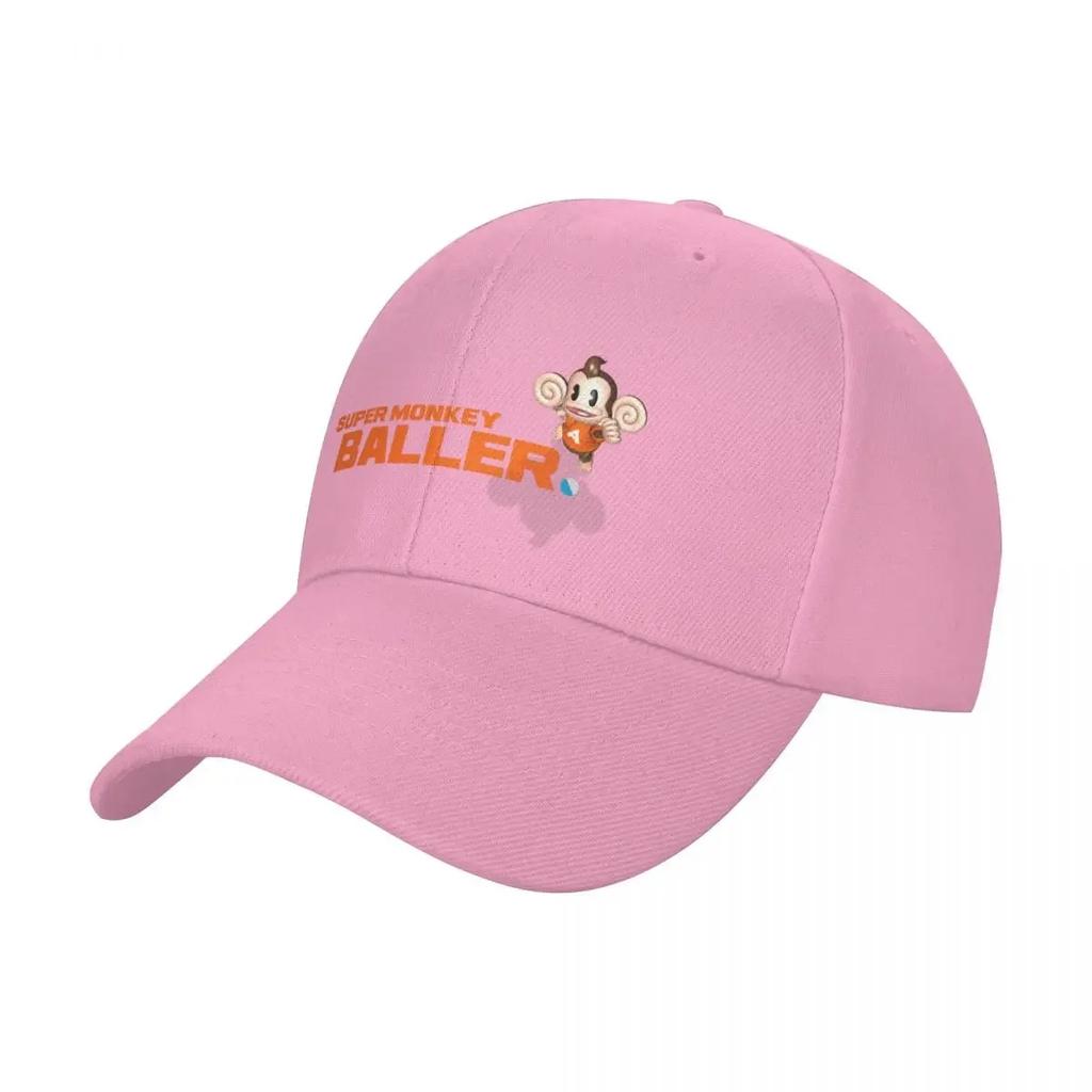 SUPER MONKEY BALLER Super Monkey Ball Aiai Baseball Cap Unisexs big size hat hiking hard Unisex Womens