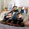 BSB Backstreet Boys Плед Легкий, Удобный, Мягкий и Дышащий, Для Кровати, Дивана, На Улицу, Постельное Белье, Путешествия, Тонкий Плед