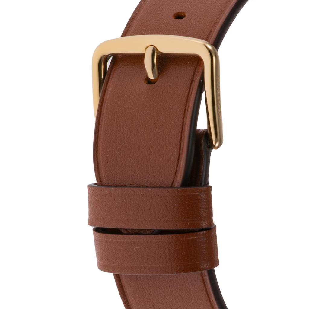 Часы ELLIOT ELLIOT из нержавеющей стали с минеральным стеклом, кварцевые, повседневные, водонепроницаемые, 14504206, коричневые [Coach] женские [Товар]