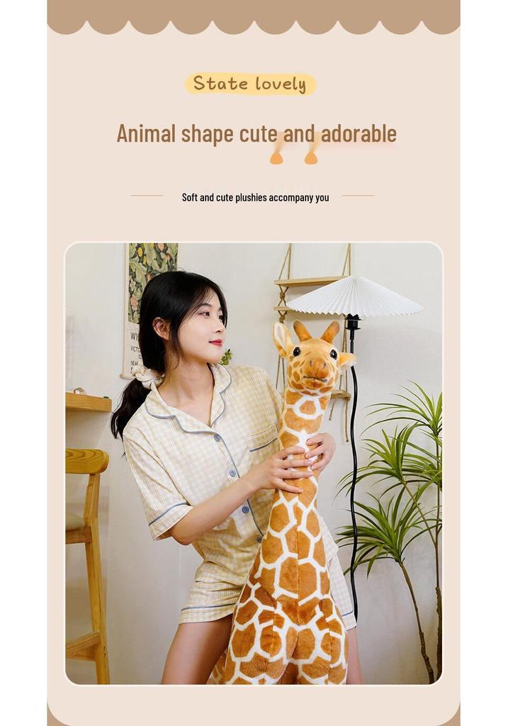 Giraffe and Deer Plush Toy Doll - Children's Gift