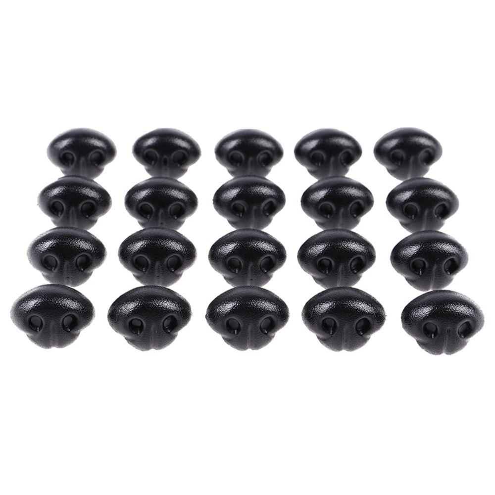 Вставные собачьи носы для поделок, аксессуары для рукоделия, кукольный нос, носы для животных, аксессуары для самостоятельного изготовления, кукла амигуруми