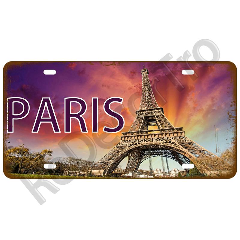 Madrid City Tinplates Plate Metal Sign Plaque Poster Vintage Tin Sign For Paris Bar Pub Cafe Man Cave Decoration Home Decor Art