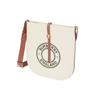 Burberry Logo Graphic Cotton Canvas And Leather Anne Shoulder Bag Women Shoulder Bag Natural 80268851