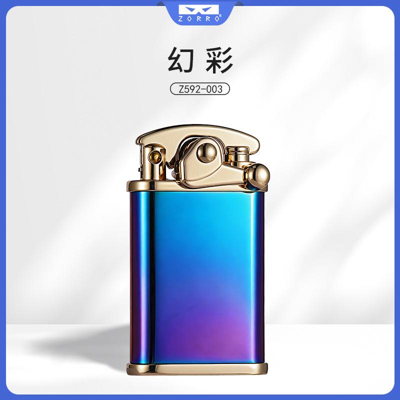 2026 New ZORRO Rocker Series Special-shaped Kerosine Lighter, Creative and Personalized Collection Men's Gift