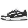 Puma Slipstream Leather Fabric Synthetic Leather Non-Slip Wear-Resistant Low-Top Sneakers Unisex Sneakers Black White 387544-26
