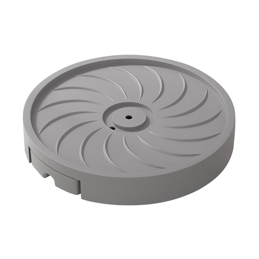 Поддон для цветочного горшка на колесиках Тяжелый передвижной горшок для цветов Тележка-подставка Держатель Металлический передвижной горшок для цветов Садовый инструмент