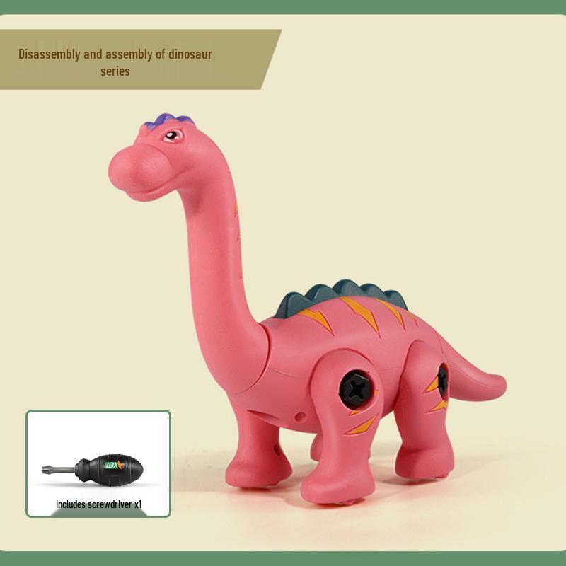 DIY Educational Dinosaur Assembly Toy - Tyrannosaurus Rex Model for Kids