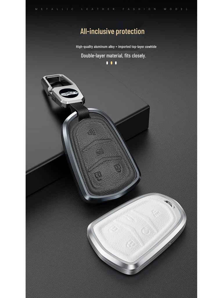 Cadillac Key Cover for XT5, XT4, XT6, CT5, CT6, CT4, XTS & ATSL Models