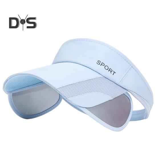 Спортивные солнцезащитные козырьки для мужчин и женщин, регулируемая пустая верхняя бейсболка, летняя уличная солнцезащитная кепка для тенниса, бейсбола, гольфа, велоспорта, бега