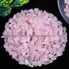 Natural Rose Quartz Chips for Aromatherapy, Fish Tank Decoration, Bonsai, and Landscaping.