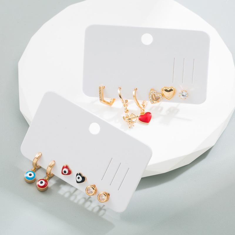 Женские серьги «Глаз дьявола», комплект персонализированных серег премиум-класса, темпераментные серьги-капли