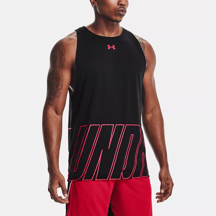 Under Armour Мужской топ-майка Черный 1361899-001