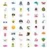 100 Small Size 4cm Cute Ins Graffiti Stickers Decorative Stickers