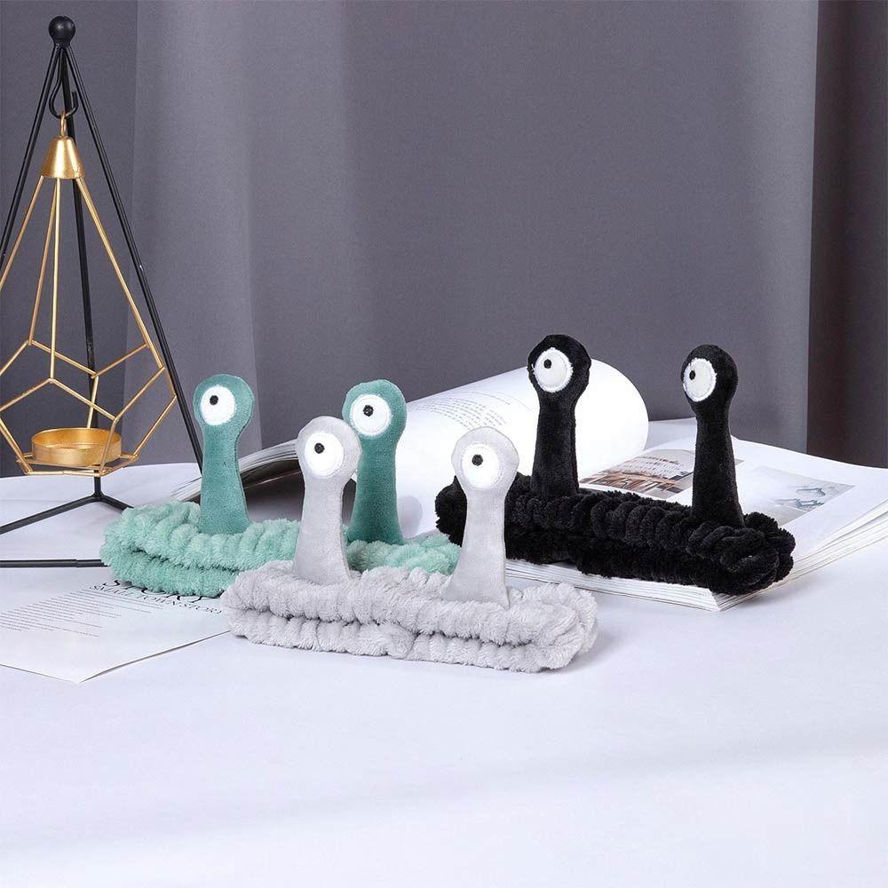 Макияж мультфильм улитка повязка на голову эластичные аксессуары для волос милый спа повязка на голову женщины девушка