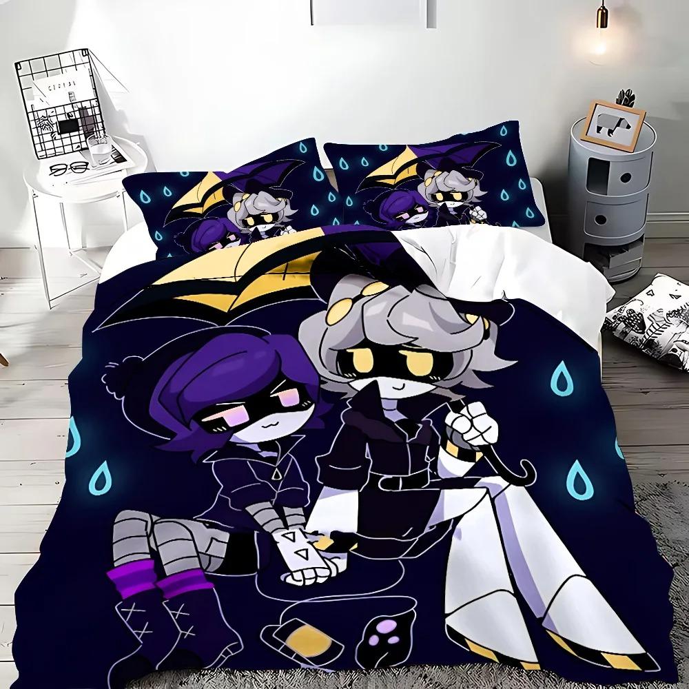 Exquisite 3D Murder Drones Duvet Cover Pillowcase Bedding Set Adult kids Bedroom Decoration Gift Single Double Large Size