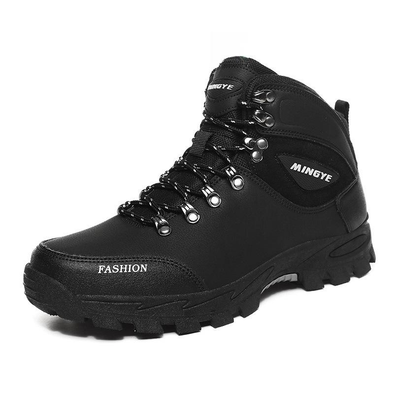 Мужская обувь больших размеров, обувь для активного отдыха, обувь для хайкинга с высоким верхом, тренировочная обувь, мужская рабочая обувь, страховочная, нескользящая, для хайкинга, для бездорожья