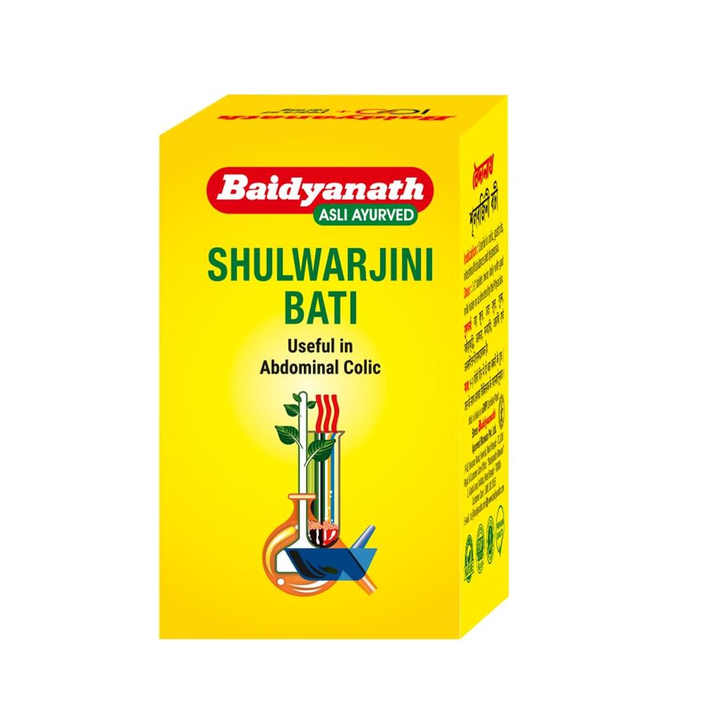Baidyanath Shulwarjini Bati Herbal Tablets For Digestive Support And Abdominal Comfort Pack Of 2 X 40 Tablets Each Ayurvedic Supplement