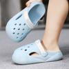 Casual Versatile Children'S Hole Shoes Wear Non-Slip Baby Cool Slippers Boys And Girls Soft-Soled Bag Head Sandals