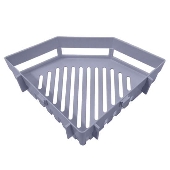 Настенный стеллаж для хранения вещей, угловая душевая кабина, прочная, несущая, простая в установке, съемная полка для душа с дренажным отверстием