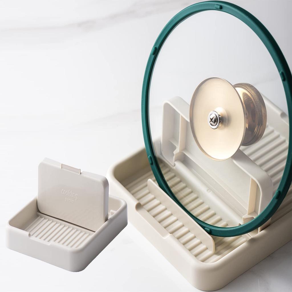 Подставка для ложки с держателем крышки Верхняя часть плиты Лопатка Половник Крышка кастрюли Подставка для посуды для столешницы Кухонные гаджеты Аксессуары для приготовления пищи