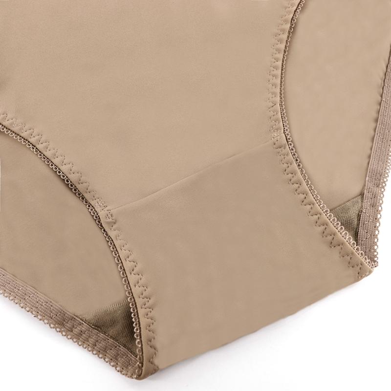 Трусики с высокой талией для женщин, нижнее белье, женские дешевые трусы, бесследные тонкие атласные трусики L 0Xl