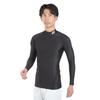 STBF1008 High Neck Long Sleeve Tennis Shirt Japan Size L To Japanese Size [Unisex] Black/Black (Size 243) (equivalent L)