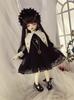 HAMRETHYPPZ 14 16 13 BJD Кукла на шаровых шарнирах Платье, Костюм для куклы, Наряд горничной для куклы, Переодевание куклы на шаровых шарнирах, Черная юбка принцессы, Юбка горничной, Благородный