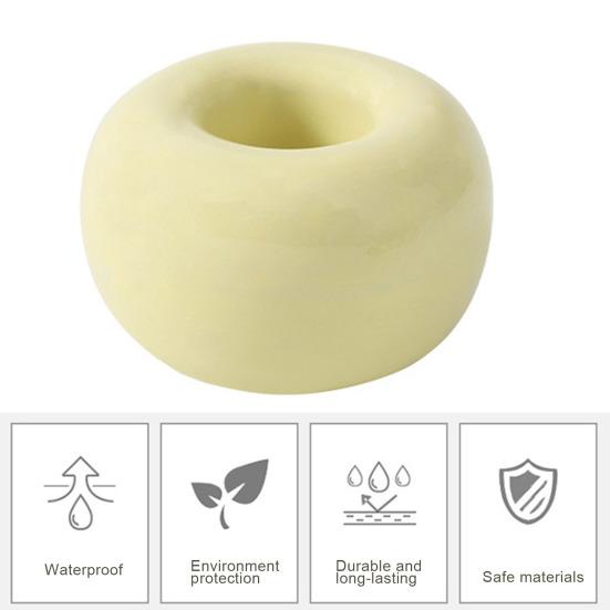 2 шт. держатели для зубных щеток гладкая керамика в японском стиле круглые однотонные подставки для зубных щеток столешницы для ванной комнаты подставка для хранения зубных щеток