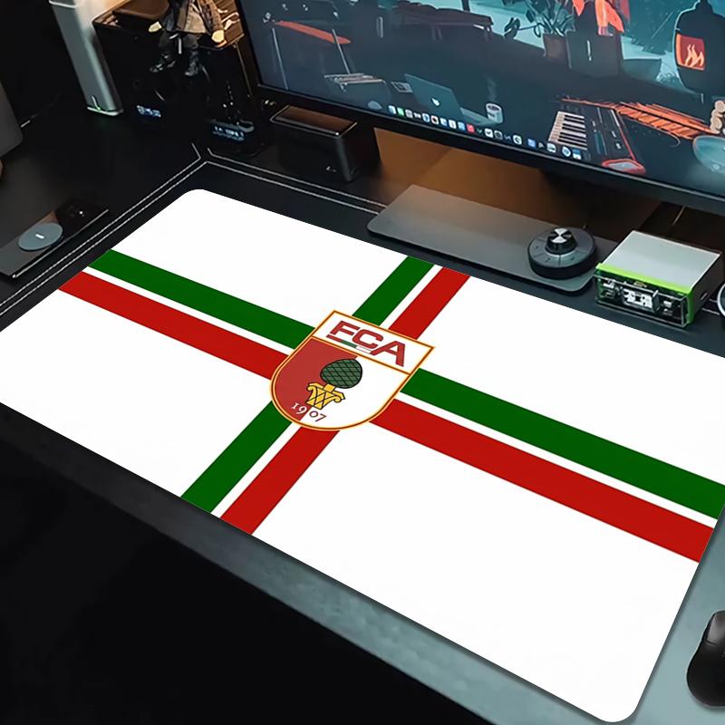 FC Augsburg Mouse Pad Large Gaming Table Cushion Non-slip Laptop Tablet Big Mousepad XXL Mat Mini PC Playmat With Lock edge_xia