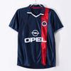 Popular retro Barcelona breathable jersey wholesale short-sleeved t-shirt men and women of the same football jersey can be approved on behalf of
