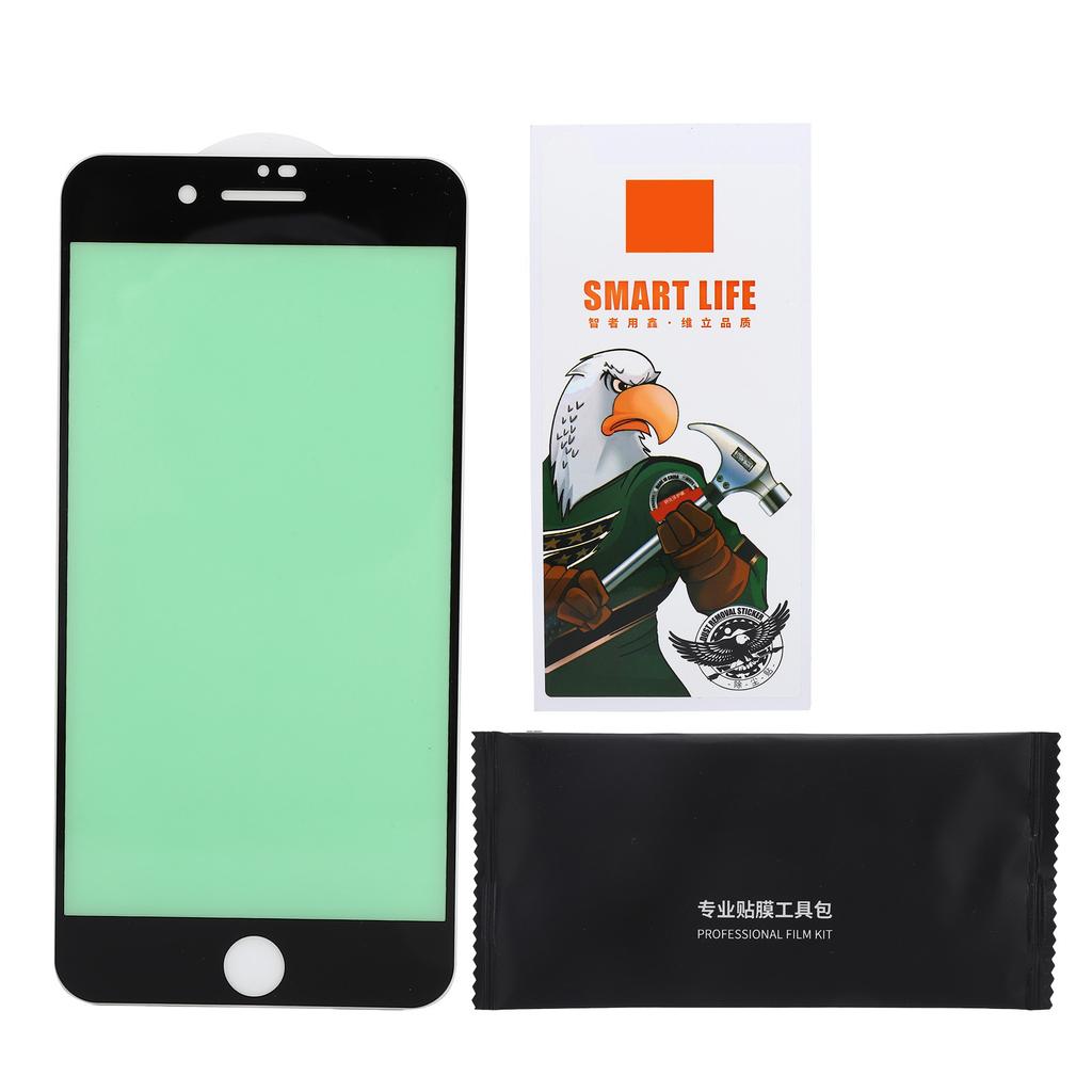 Mobile Phone Tempered Glass Screen Protector Green Light Eye Protection Film for iphone 7P