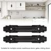 2pcs Aluminum alloy Heavy Duty Door Handle Black Sliding Door Handle Barn Door Handle  Industrial