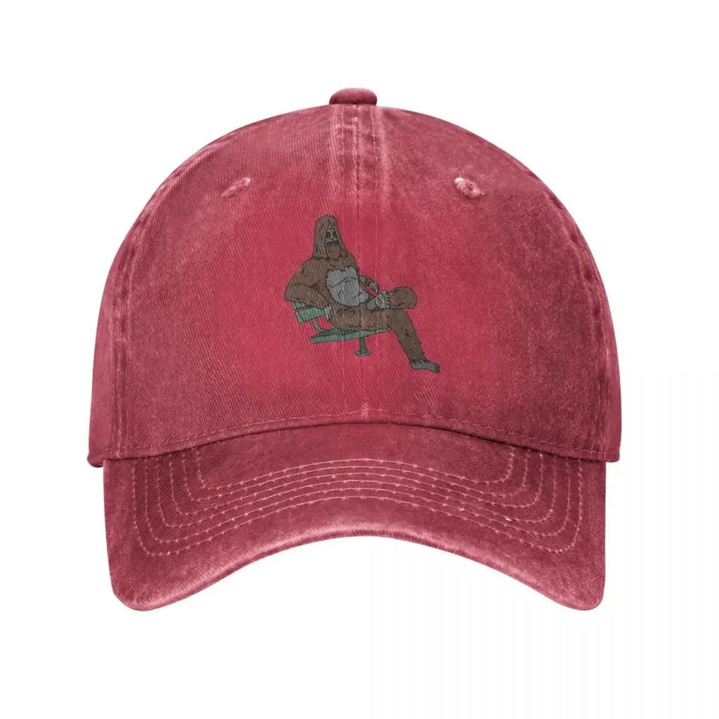 Chillin Sassy The Sasquatch Baseball Caps Snapback Denim Hats Outdoor Adjustable Casquette Sports Baseball Cowboy Hat for Unisex