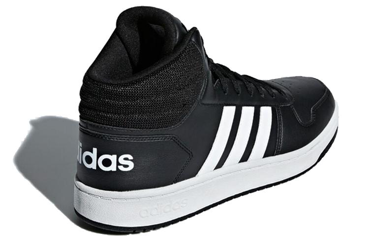 adidas Кроссовки Hoops 2.0 Mid 'Черный Белый' BB7207