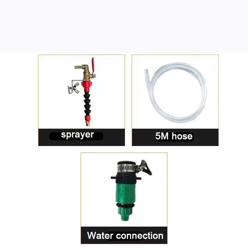 Системная насадка для запотевания охлаждающей жидкости, пыленепроницаемый распылитель воды для удаления пыли, машина для резки мрамора, кирпича, плитки, угловая шлифовальная машина, резак