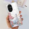 For Huawei Honor 200 Pro 5G Case New Stylish Flower Slim Soft Clear Silicone Phone Cover For Honor 200 Pro Bumper Honor200 Coque